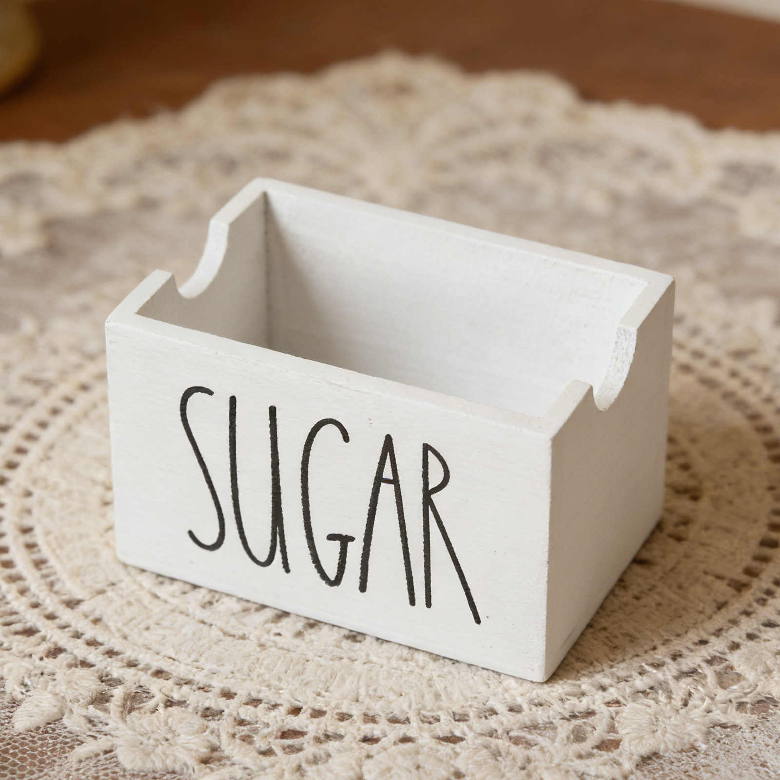 Wood Sugar Packet Holder Woode - đánh giá và giá Coffee Tea Sugar