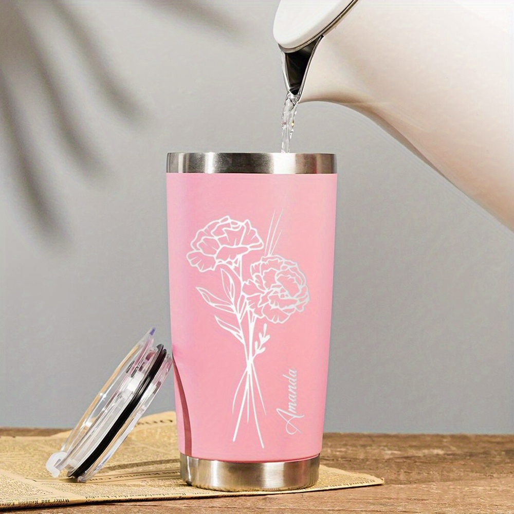 Custom Name Carnation Birth Fl - đánh giá và giá Coffee Tea Name