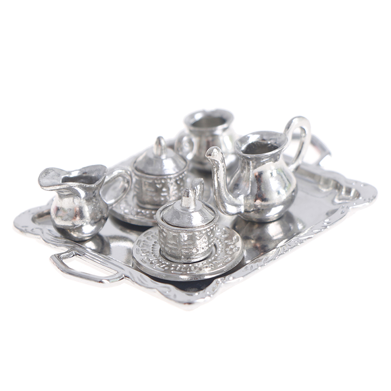 -*10pcs 1/12 Dollhouse Miniatu - đánh giá và giá Coffee Tea And Sugar Set