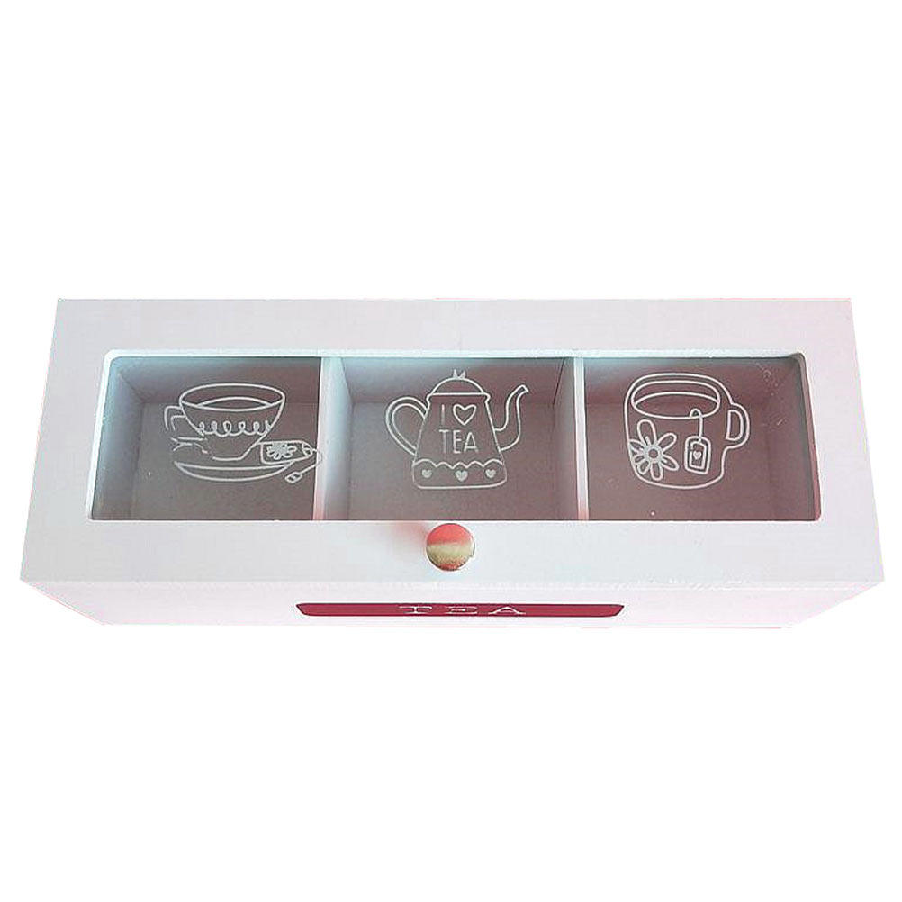 1Pcs Wooden Tea Box High-Hardn - đánh giá và giá Coffee Tea Sugar