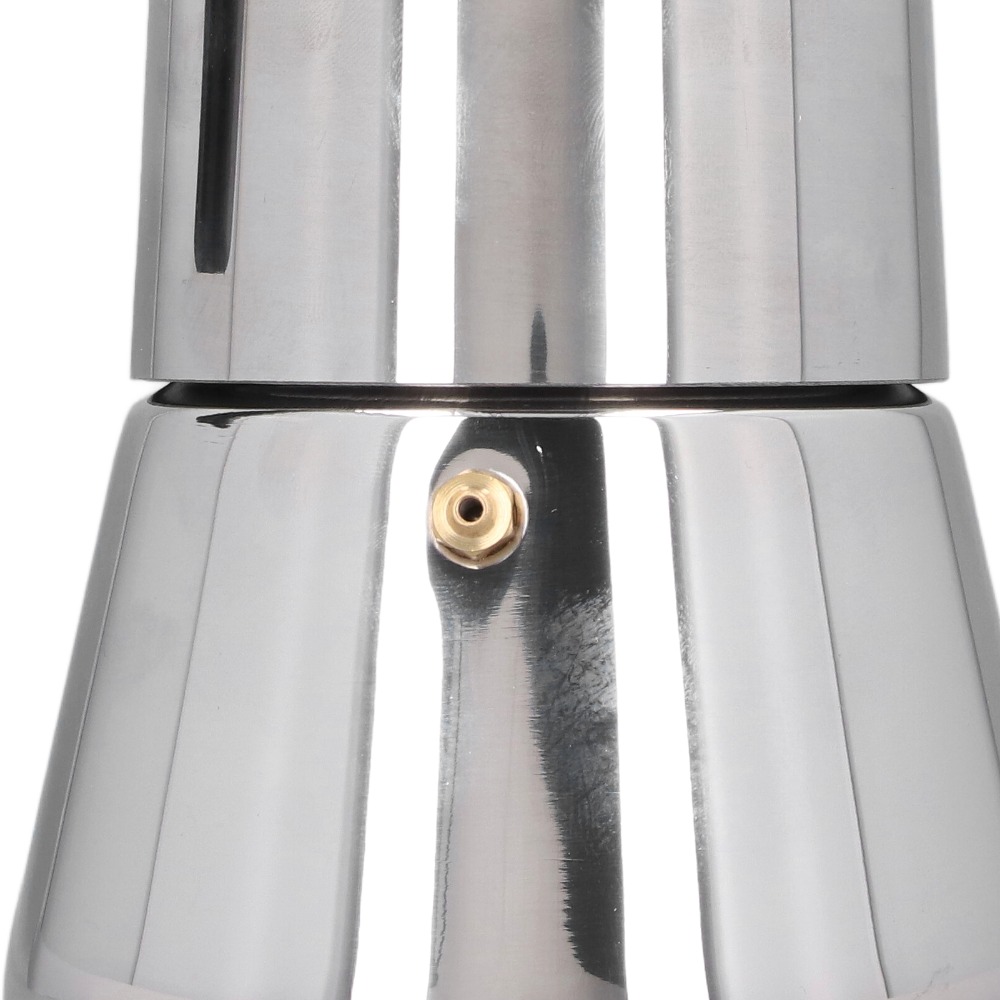 Stainless Steel Moka Pot Large - đánh giá và giá Moka Pot Stove