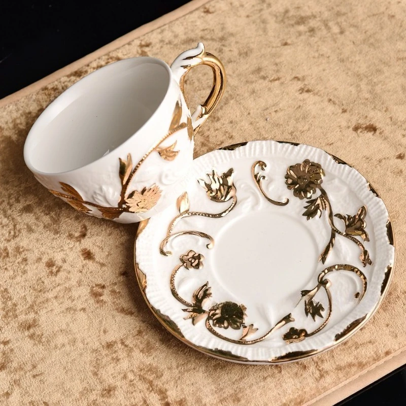 Villari Style Raised Relief Go - đánh giá và giá Coffee Tea And Sugar Set