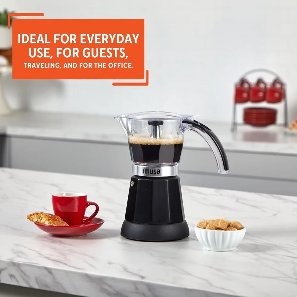 %a Imusa 3-6 Cup Electric Espr - đánh giá và giá Moka Pot Stove